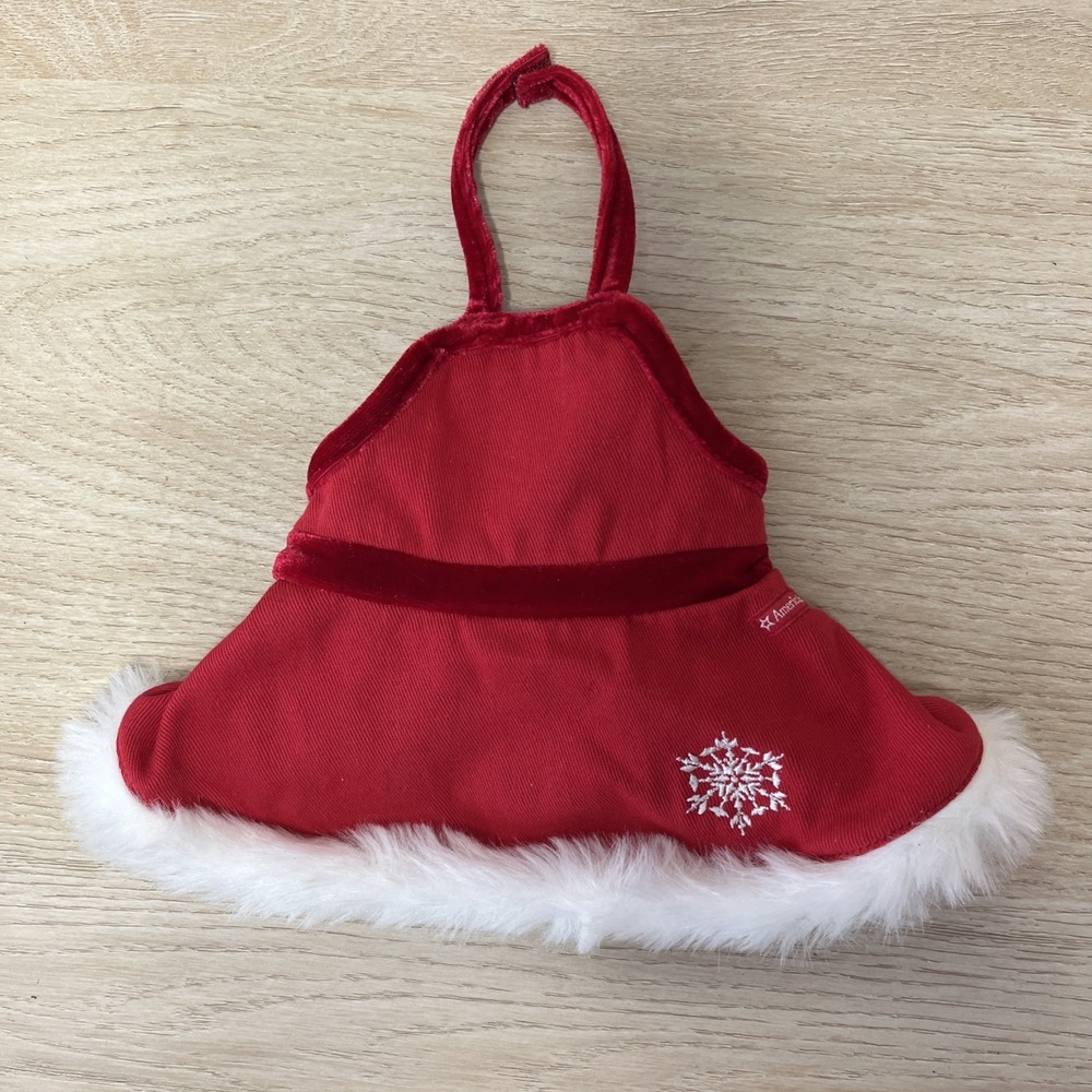 AMERICAN GIRL Doll Red Sugar & Spice / Holiday Baking APRON